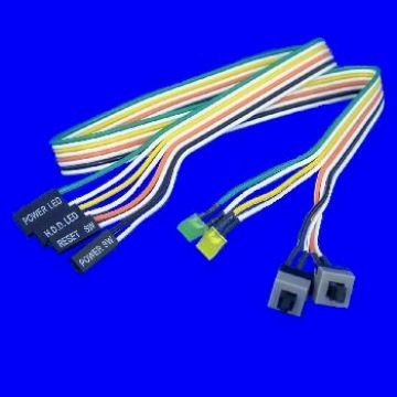 Case panel - Wire harnesses